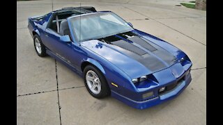 1986 Chevrolet Camaro IROC Z28 5.7L TPI 350 T-Top Automatic