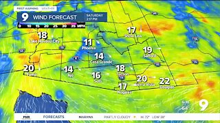 Get ready for breezy, cooler conditions this weekend