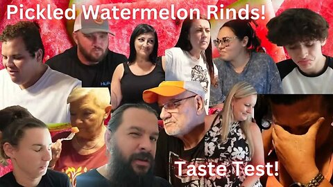 Unexpected Twist: Pickled Watermelon Rinds Taste Test!