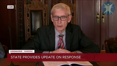 Full news conference: Gov. Tony Evers orders statewide ban of all public gatherings of 10 or more