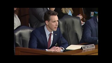 Senator Hawley Delivers Opening Statement at Judge Jackson's Supreme Court Nomination Hearing