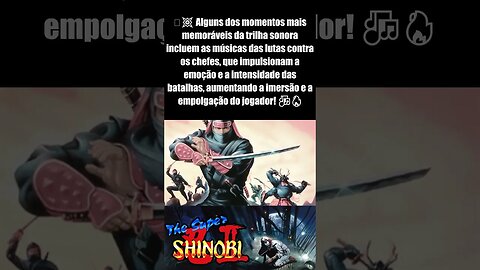 🎶 Os Segredos da Trilha Sonora de Shinobi III - Return of the Ninja Master do Mega Drive! 🎮 #10