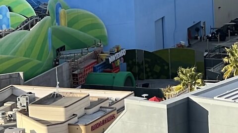 WARP PIPE IS DONE! Super Nintendo World Update Universal Studios Hollywood!