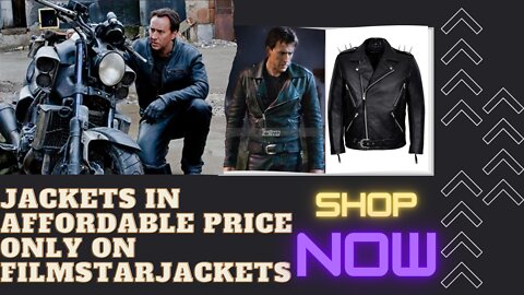 Ghost Rider: Spirit of Vengeance || Nicolas Cage || Leather Jacket