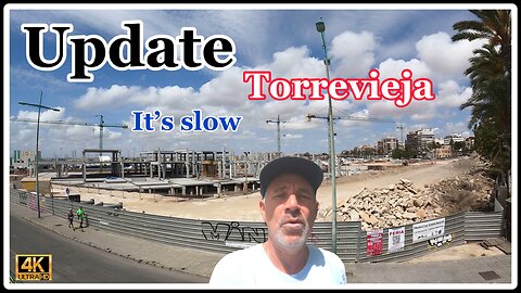 torrevieja promenade costa blanca spain in june port update major works