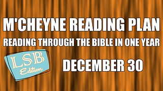 Day 364 - December 30 - Bible in a Year - LSB Edition