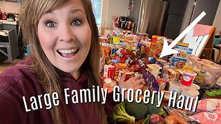 Large Family Grocery Haul $900 | I SPENT WAY TO MUCH | once a month haul