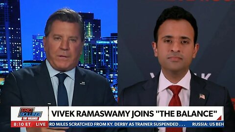 Vivek Ramaswamy Goes Head-to-Head with Eric Bolling on NewsMax's The Balance 5.4.23