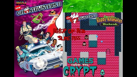 Games from The Crypt 2022 - Hal Laboratory's New Ghostbusters 2 Plus [Famicom] (Part 2) - The River of Red Slime Piss (Reupload)