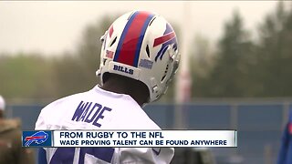 Christian Wade follows unique path to the NFL