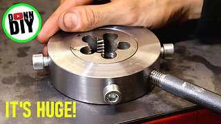 Machining M30 Thread Cutter Holder on Lathe