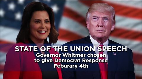 Gov. Gretchen Whitmer to deliver Democratic response to President Trump's SOTU