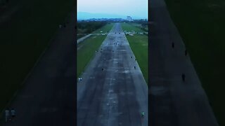 Breaking The Rules: Drone's Forbidden Flight On Airport Runway 😲
