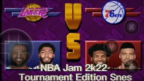 Nba Jam 2k22 TE snes #semedissaum #snes #games