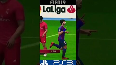 Luis Suarez Goal & Celebration- FIFA 19 PS3 #shorts