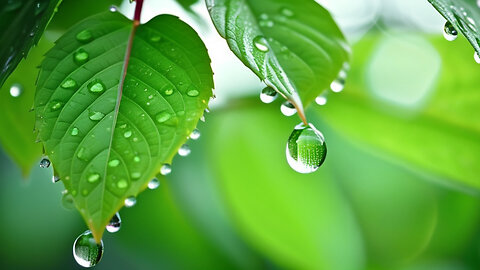 The Healing Power of Raindrops