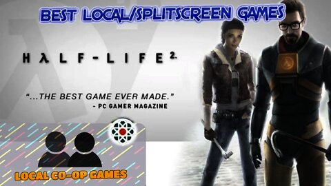 Half Life 2 Multiplayer - How to Play Splitscreen [Gameplay]