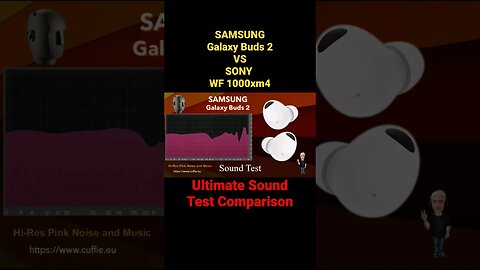 SAMSUNG Galaxy Buds 2 VS SONY WF 1000xm4 #samsung #sony #wf1000xm4 #galaxybuds2pro #vs #comparison