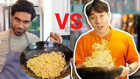 Uncle Roger vs Uncle Kumaar Egg Fried Rice Challenge