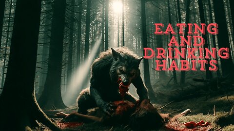 What in the World is a Dogman? - PART 10 - ITS EATING AND DRINKING HABITS