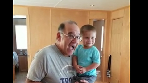 Adorable Toddler Has A Priceless Reaction When He Realizes It's Not His Birthday