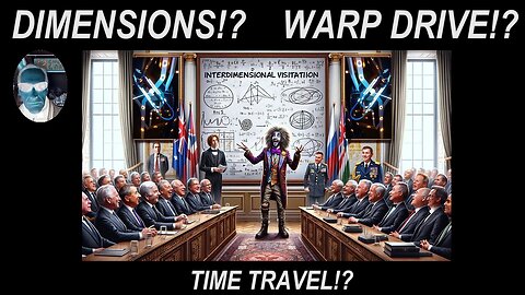 Dimensions, Warp Drives & Time Travel. Is This Real Life? Or Is It The Catastrophe Foretold?