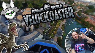 Velocicoaster FRONT-ROW POV at Universal Studios Islands of Adventure