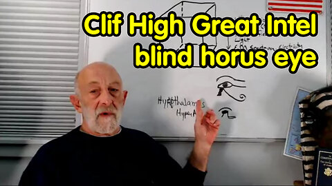 Clif High Great Intel "Blind Horus Eye"
