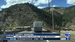 New safety sensors on Floyd Hill