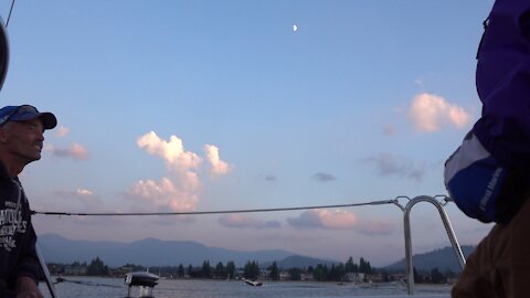Moonrise over Lake Tahoe-from sailboat (2020)