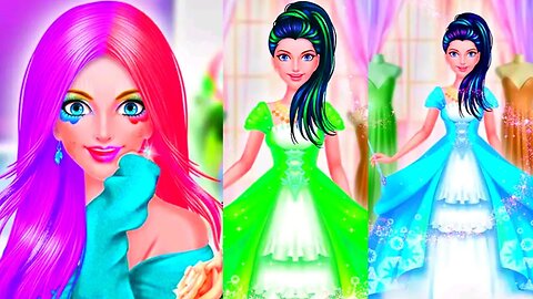 Ice queen makeover salon/makeup wala game/girl games/new game 2023 @TLPLAYZYT