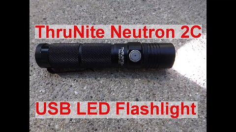 ThruNite Neutron 2C 1100 Lumen USB Chargeable LED Light