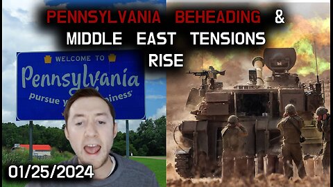🌍🚨 Pennsylvania Incident & Rising Tensions in the Middle East 🚨🌍
