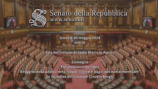 🔴 Presentazione del libro di Maria Rita Gismondo e C. Minoliti, patrocinata dal Sen. Claudio Borghi.