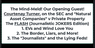 Liberty Conspiracy LIVE 1-17-24! Guest Courtenay Turner on Govt-Backed Natural Asset Cos, More!