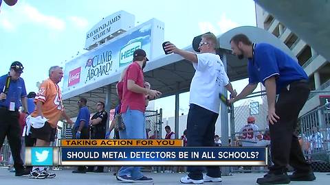 Tampa Bay parents push for metal detectors in schools