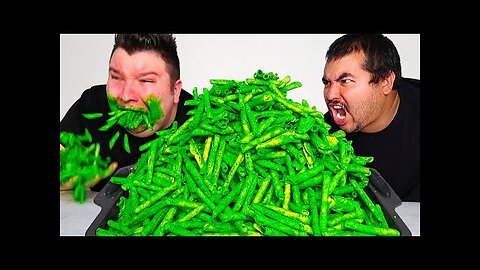 Matt Stonie's 10,000 Calorie EXTREME ZOMBIE NITRO Takis Fuego Challenge