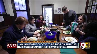 Young people choose to be poor on purpose