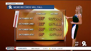 October to bring more record heat