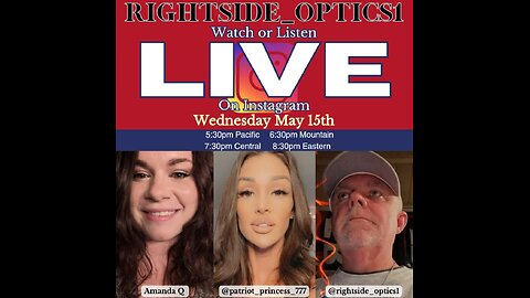 Rightside, Patriot Princess and Amanda Q LIVE!