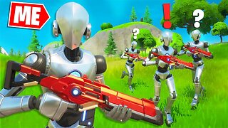 I Pretended To Be Stark Bots in Fortnite