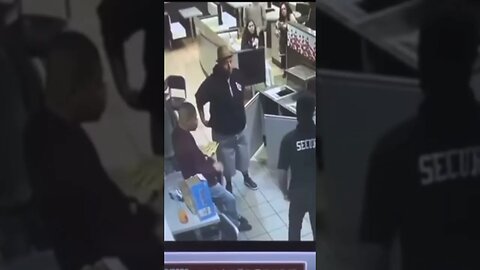 McDonald’s Security Fights 3 Guys! 😲