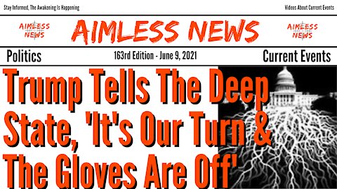 Trump Tells The Deep State,'It's Our Turn & The Gloves Are Off' The Boom Is Coming