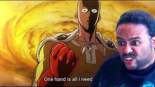 I LOST IT _ Saitama vs Cosmic Garou Full Fight OPM Fan Animation Reaction