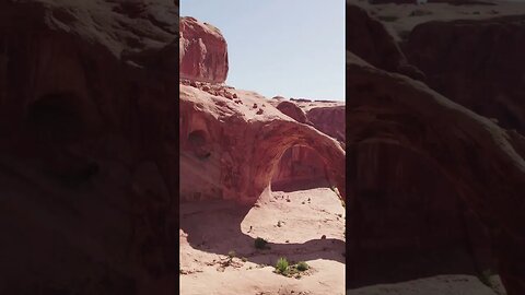 Hiking Corona Arch, Utah