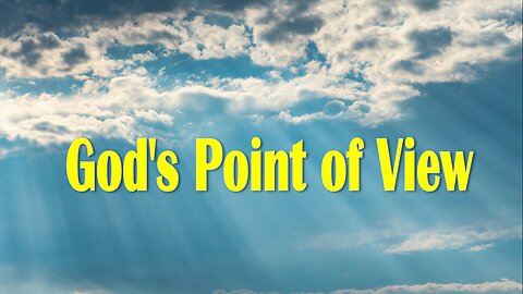 God’s Point Of View - John 3:16 C.M. Sunday Morning Service LIVE Stream 1/21/2024