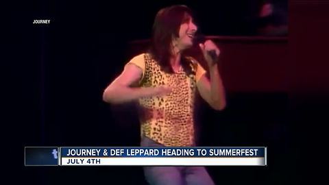 Journey & Def Leppard heading to Summerfest