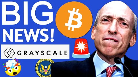 🚨BREAKING! GRAYSCALE WINS LAWSUIT AGAINST SEC GARY GENSLER FOR BITCOIN SPOT ETF!!