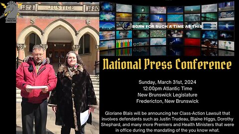 PTP Media | National Press Conference | Gloriane Blais