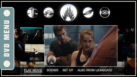 Divergent - DVD Menu